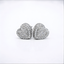 Baguette Bliss Heart Studs