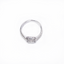 The Imperial Baguette Halo Ring