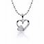 Eternal Duo Heart Necklace