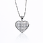 Midnight Lattice Heart Necklace