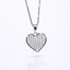 Midnight Lattice Heart Necklace