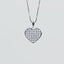 Midnight Lattice Heart Necklace