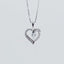 Eternal Spark Heart Necklace